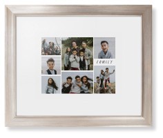 Rustic Picture Gallery Collage Of Seven