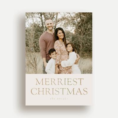 Editable Merriest Sentiment