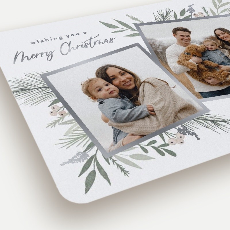 Elegant Botanicals Holiday Card