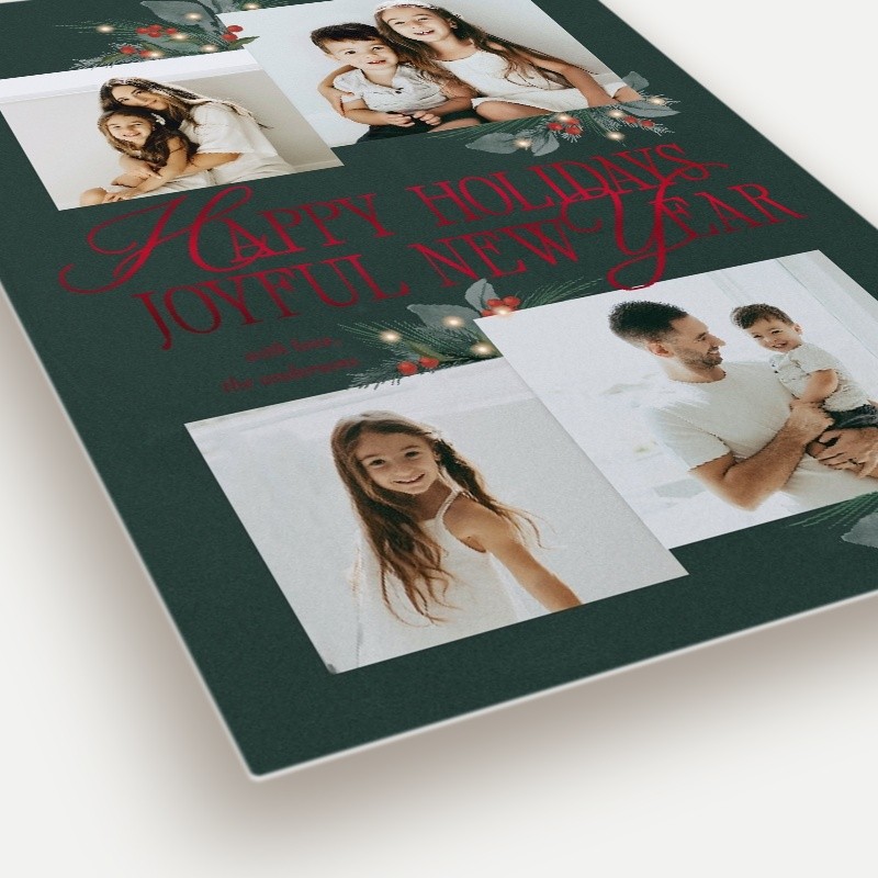 Botanical Sentiment Holiday Card