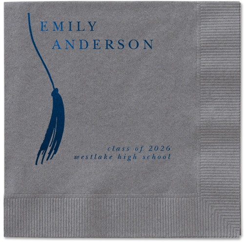 Blue Graduation Napkins