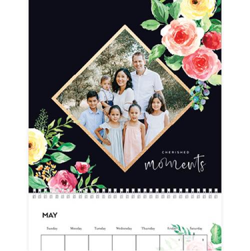 Colorful Blooms Calendar