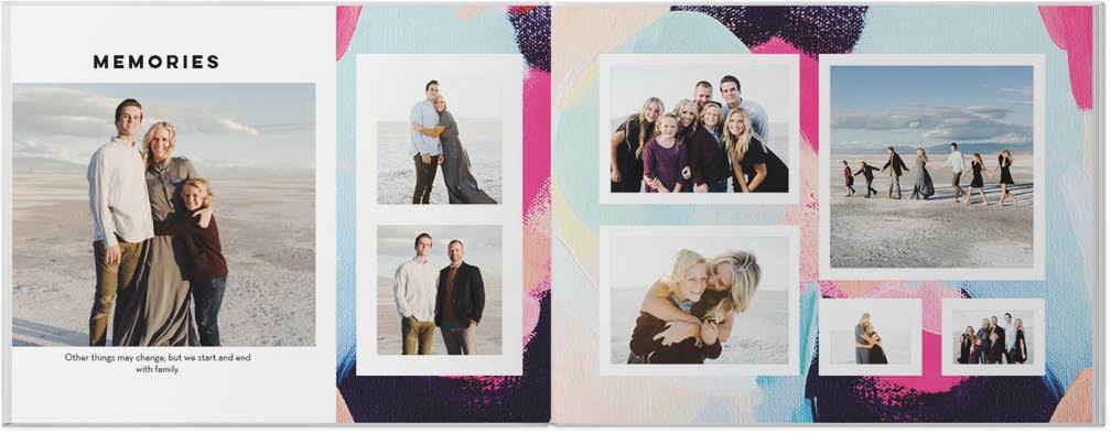 Colorful Memories by Britt Bass 11x14 undefined  Photo Book