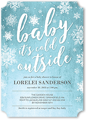 Showering Snowflakes