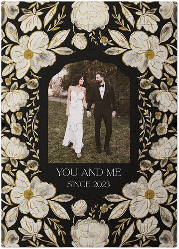 Dark Floral Frame​