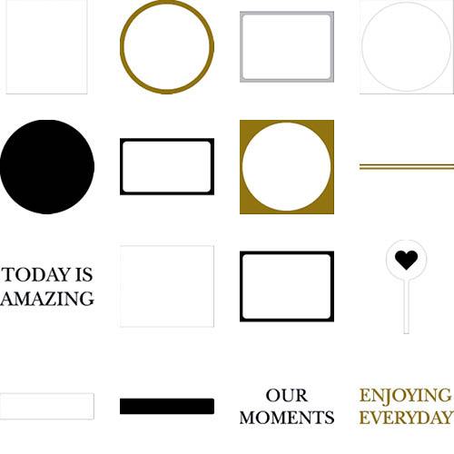 Simply Black 8x8 undefined  Premium Album