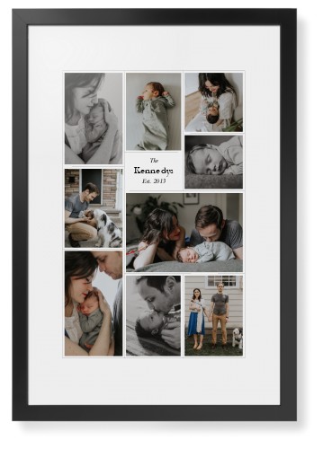 Modern Family Collage Portrait