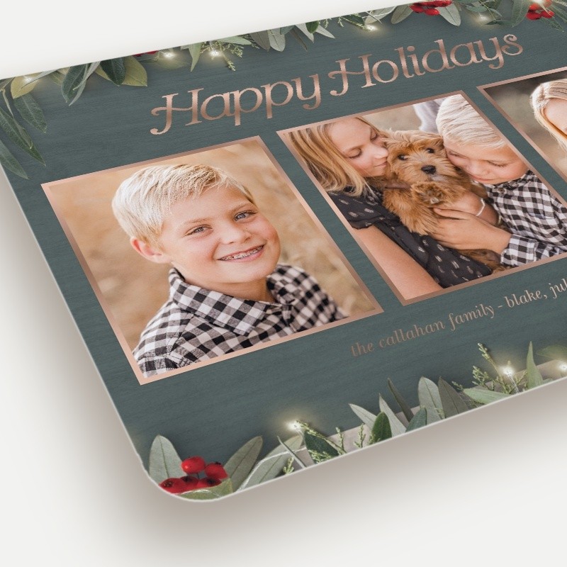 Botanical Trio Holiday Card