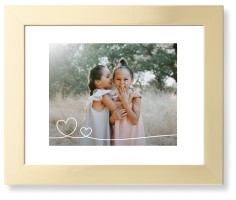 Double Heart Line Art