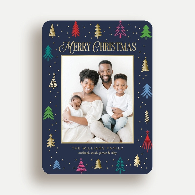 Festive Tree Border