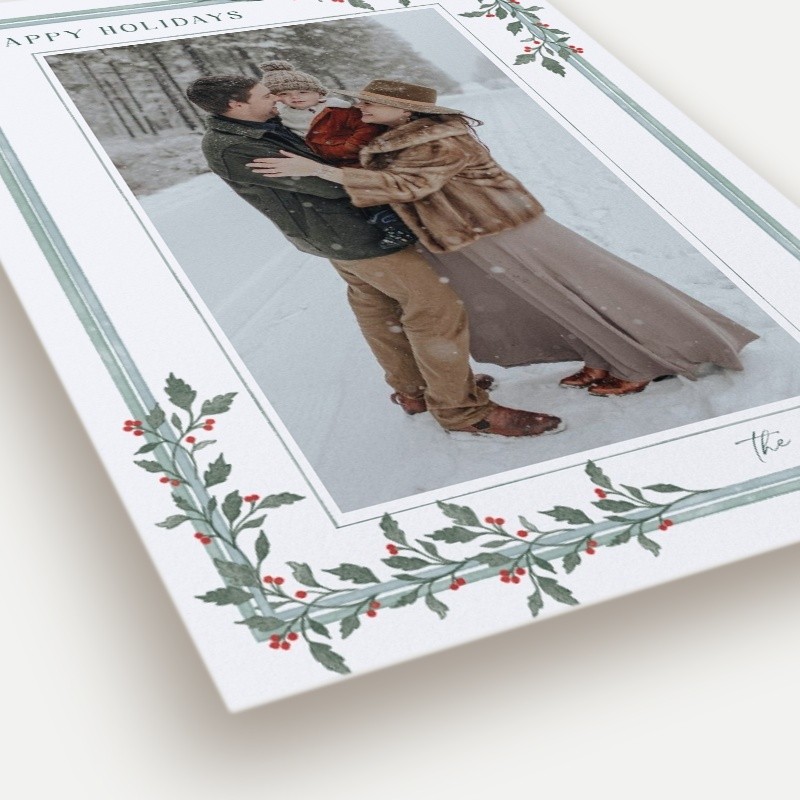 Climbing Vines Holiday Card