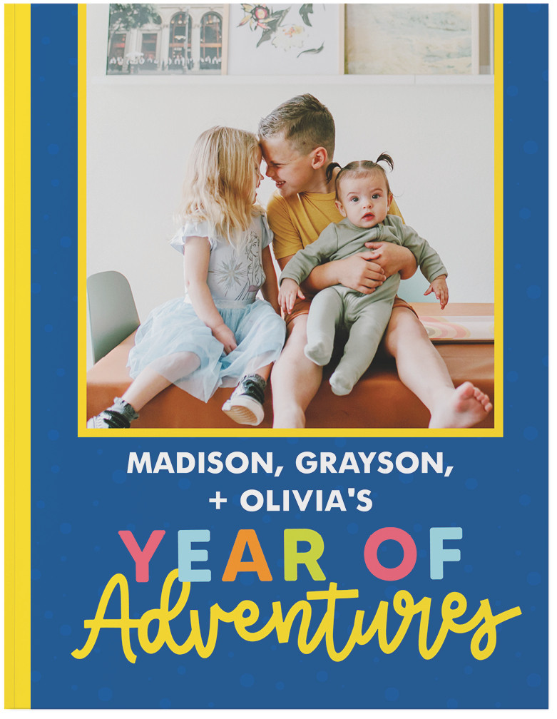 Bright and Bold Kids Year in Review by Sarah Hawkins Designs