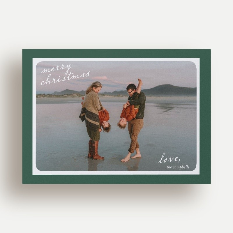 Handwritten Frame Holiday Card