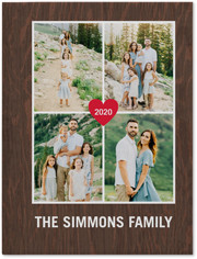 Rustic Wood Heart Collage