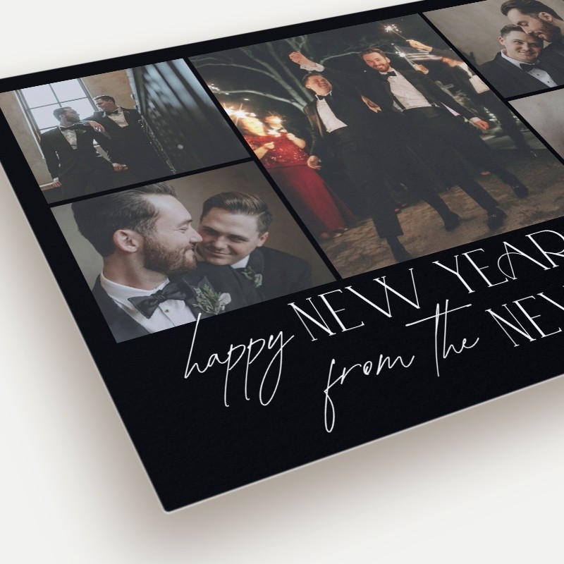 Joyful Vows New Year's Card