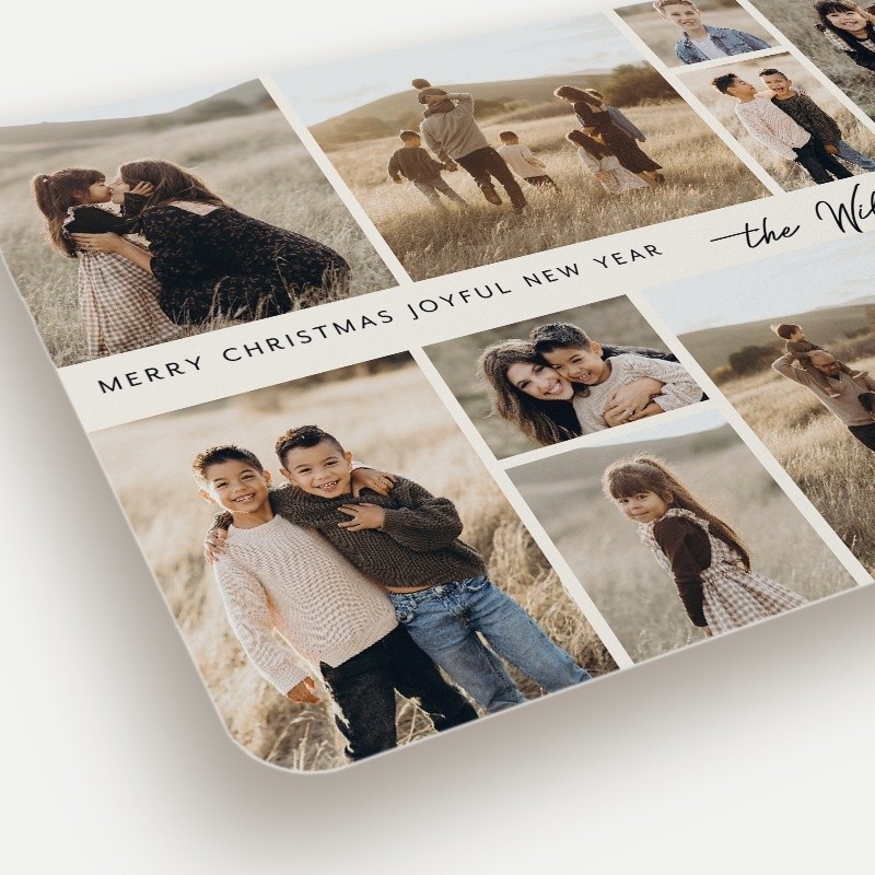 Gallery Grid Holiday Card