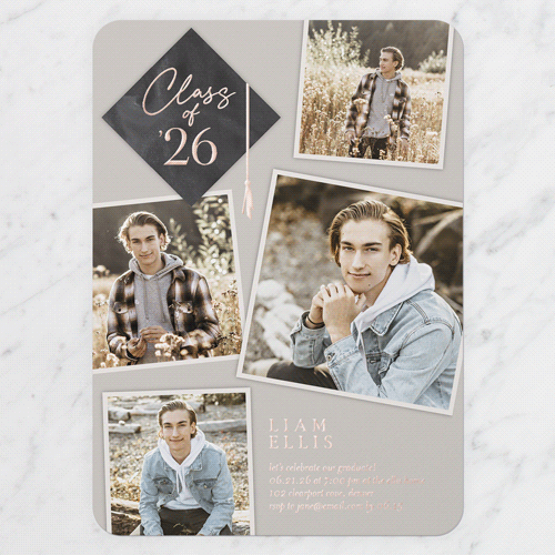 Cute PhD Graduation Invitation