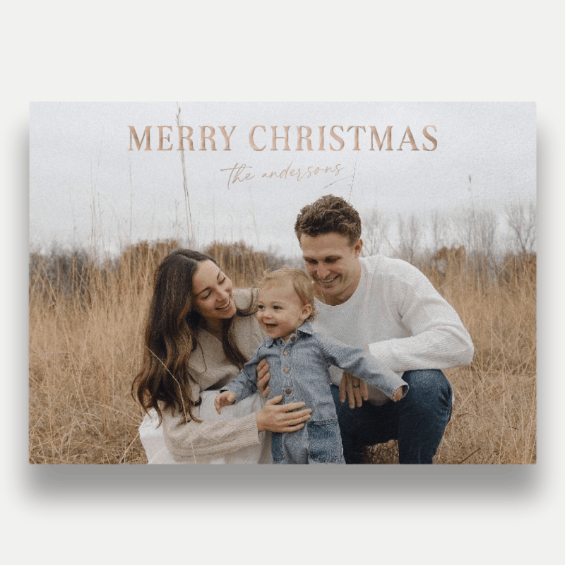 Vivid Greeting Holiday Card