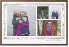 Brushed Border Collage Of Four