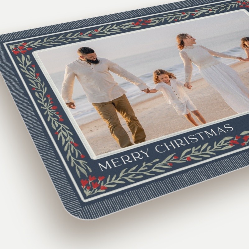 Botanical Vines Holiday Card