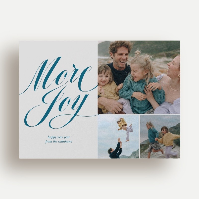More Joy New Year's Card