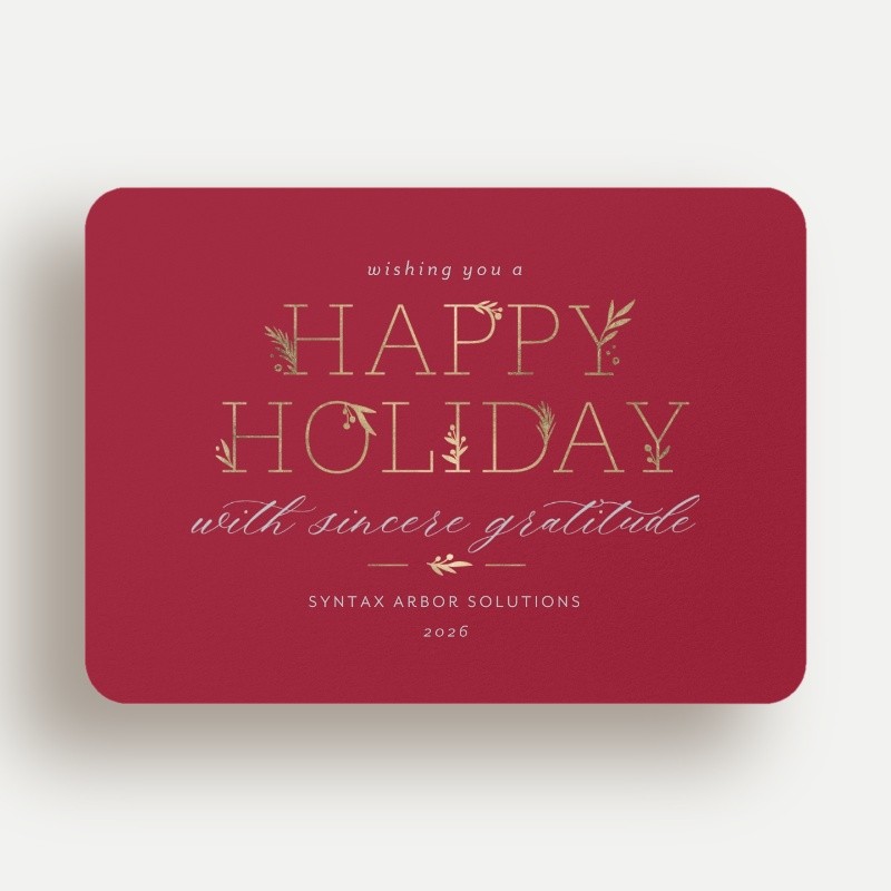 Holiday Cards For Sending Gratitude