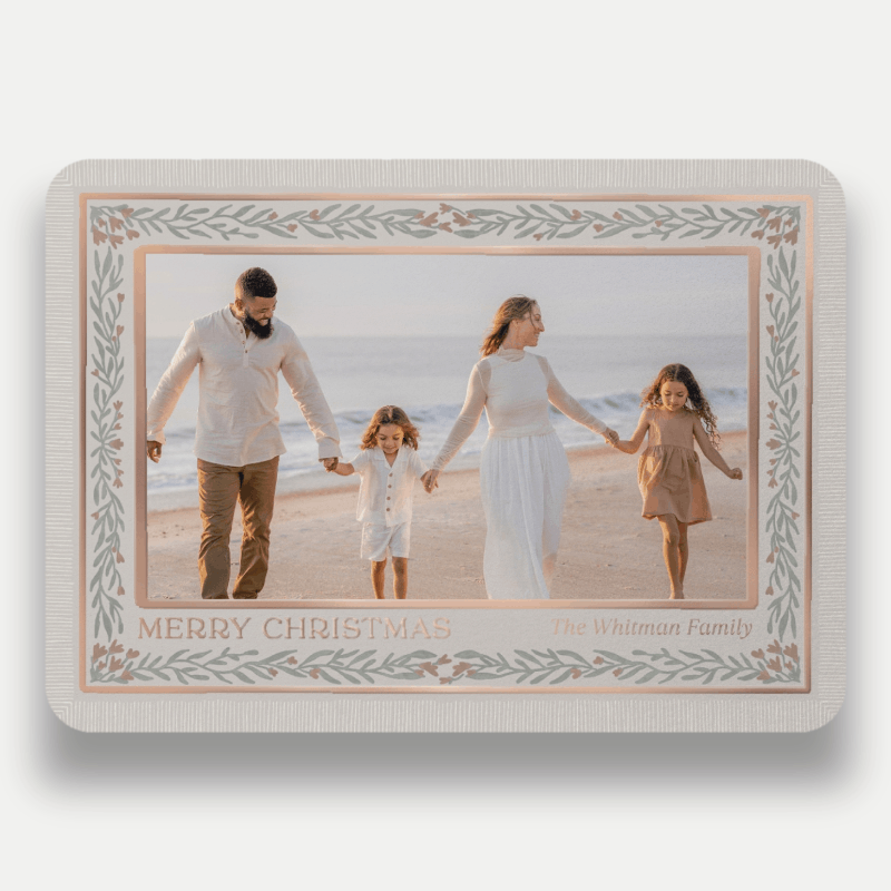 Botanical Vines Holiday Card