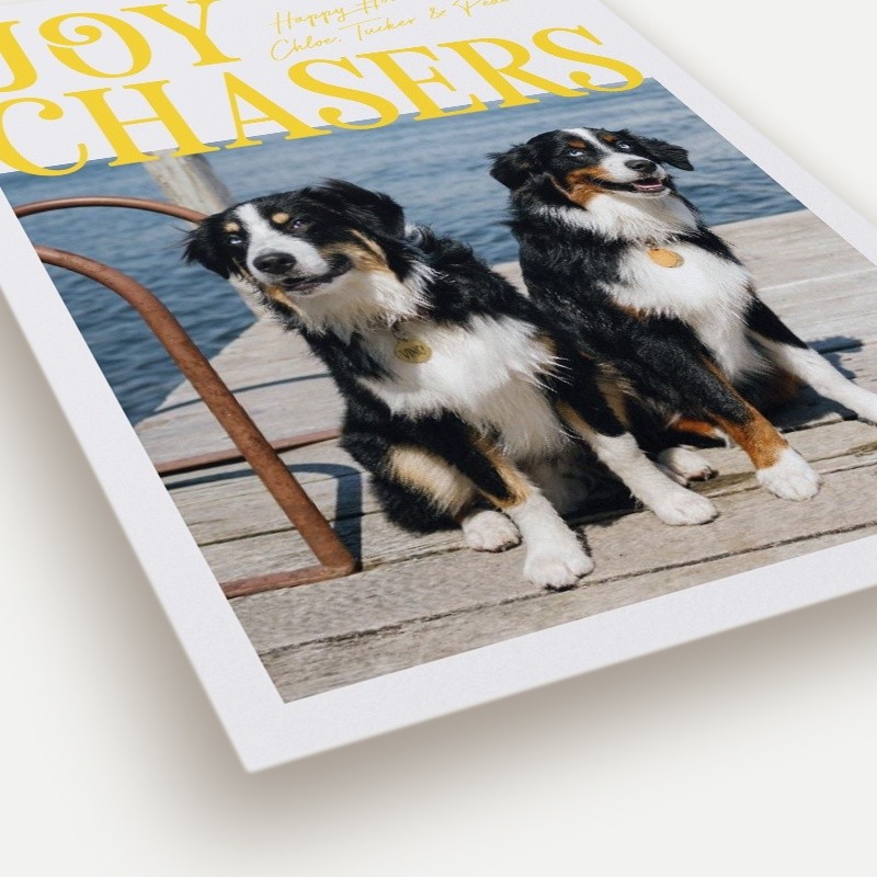Joy Chasers Holiday Card