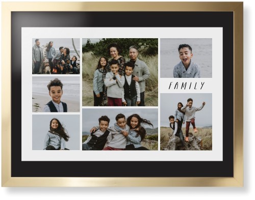 Rustic Picture Gallery Collage Of Seven