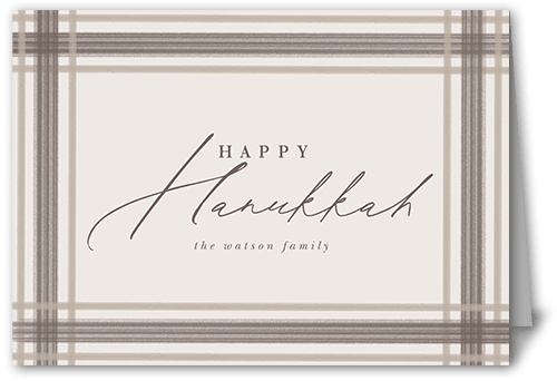 Brushed Plaid Border