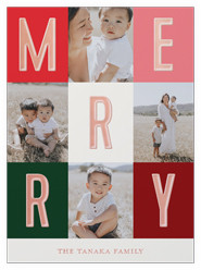 Modern Colorblock Merriment