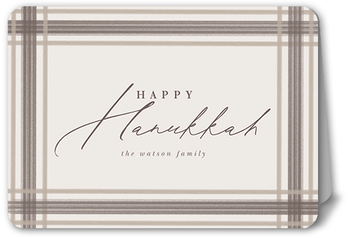 Brushed Plaid Border