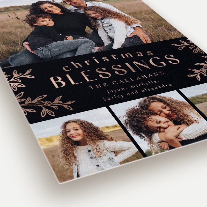Foliage Frame Holiday Card