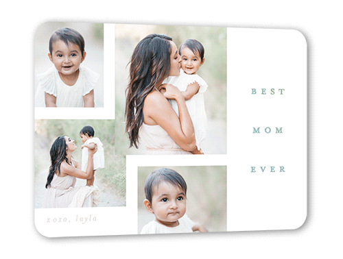Beloved Brilliance 5x7 White  Mother's Day Card