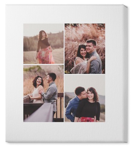 Canvas Prints: Four Winds 20x24 White 4 Photos Shutterfly