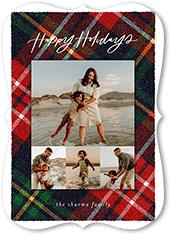 Plaid Photo Frame
