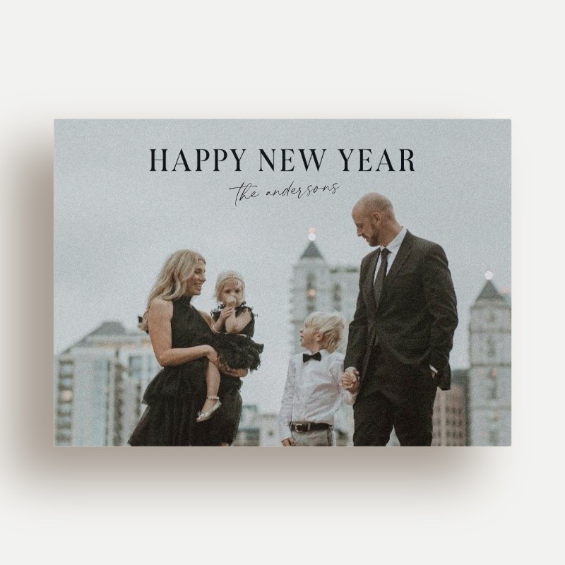Bright Statement Holiday Card