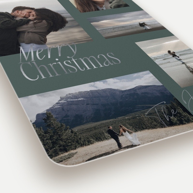 Statement Foil Holiday Card