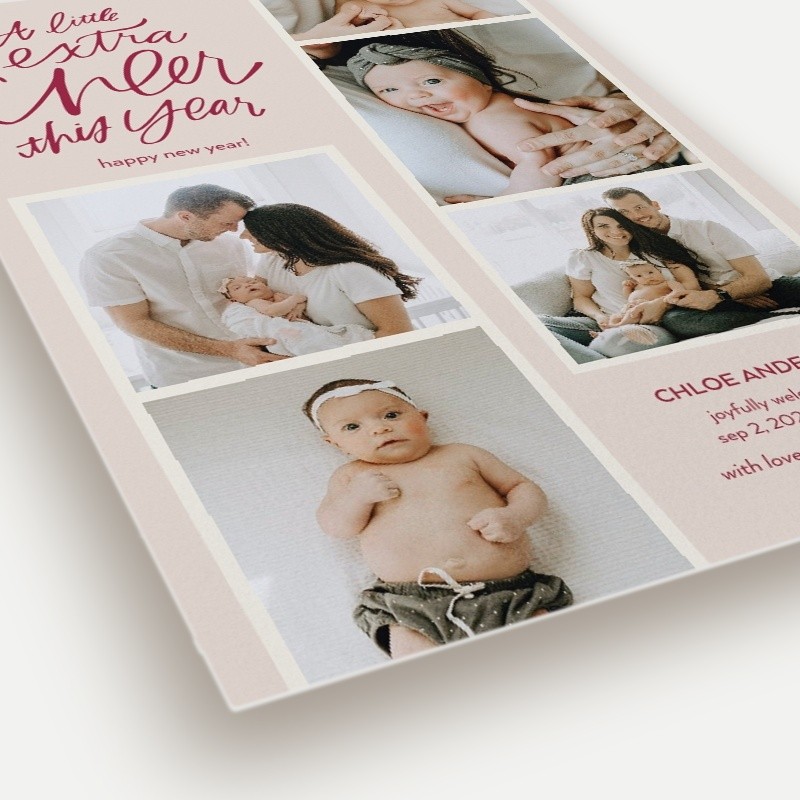 Extra Cheer Script Birth Announcement