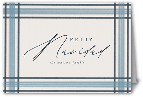 Brushed Plaid Border