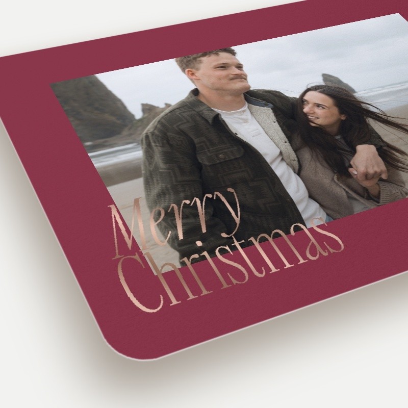 Statement Foil Holiday Card