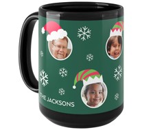 Festive Floating Faces