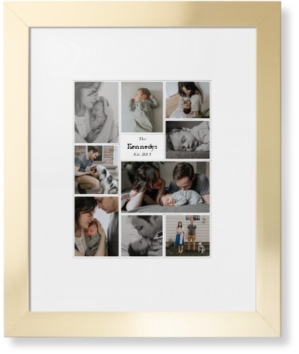 Modern Family Collage Portrait