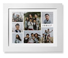 Rustic Picture Gallery Collage Of Seven