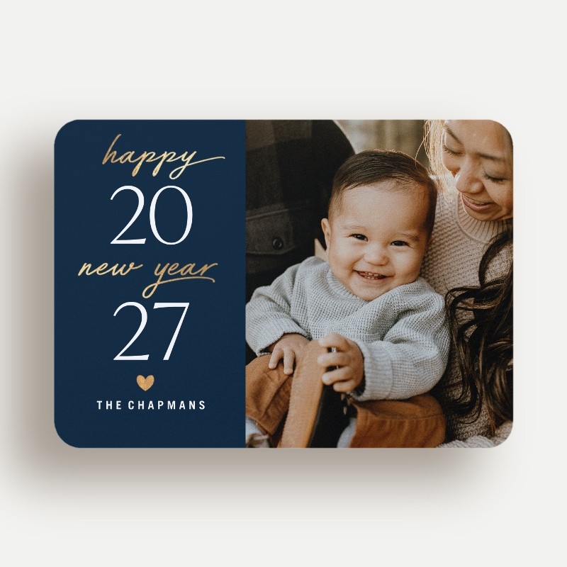 Simple Times New Year's Card