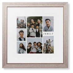 Rustic Picture Gallery Collage Of Seven