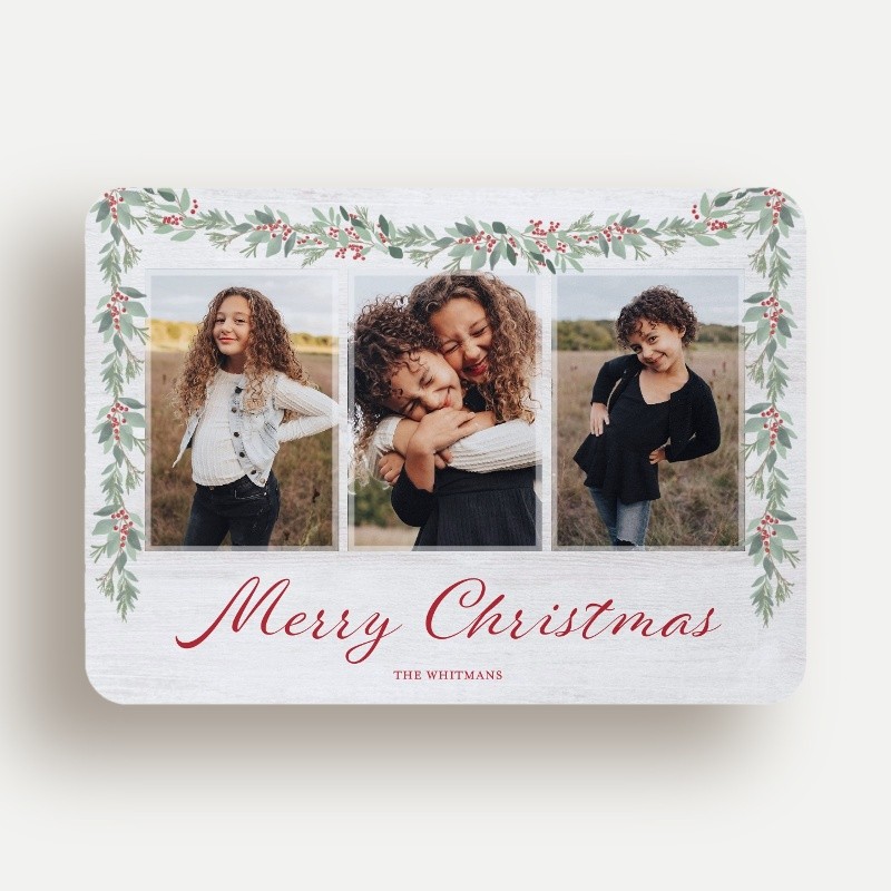 Berry Swag Holiday Card