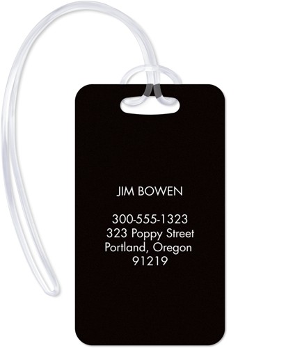 Pets Gallery of One 2x4 Multicolor  Luggage Tag