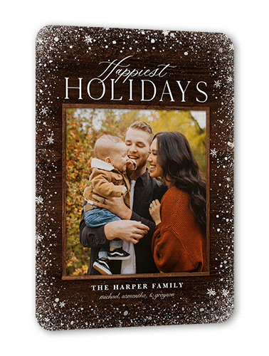 Snowflake Foil Stamped