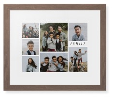 Rustic Picture Gallery Collage Of Seven